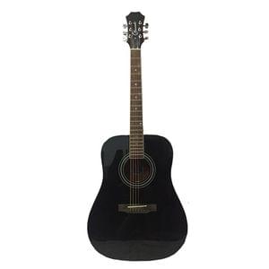 Granada PRLD 68PRO Black Dreadnought Acoustic Guitar